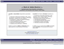 Tablet Screenshot of mariovaldez.net